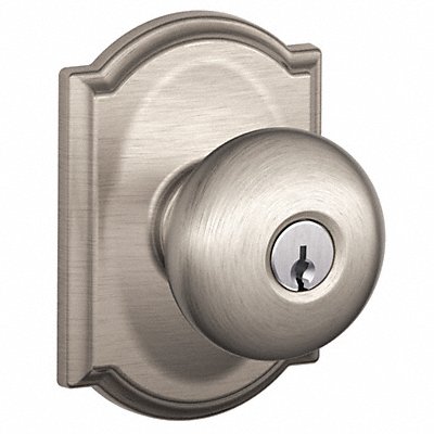 Knob Lockset Mechanical Entrance Grd. 1 MPN:F51A PLY 619 CAM