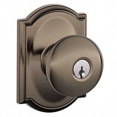 Knob Lockset Mechanical Entrance Grd. 1 MPN:F51A PLY 620 CAM