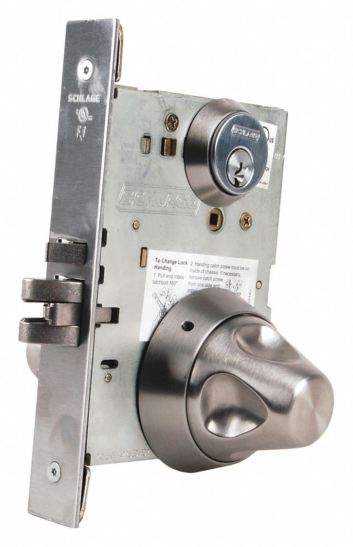 Entry Lock SK1 Trim Stainless Steel C123 MPN:L9050P SK1 630 C123