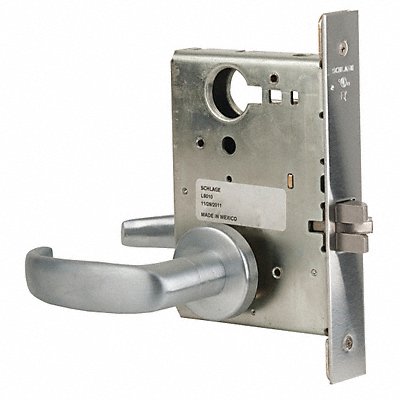 Passage Latch 17A Trim Satin Chrome MPN:L9010 17A 626