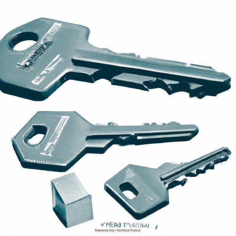 Key Blank For F Keyway PK50 MPN:35-101 F 50PK