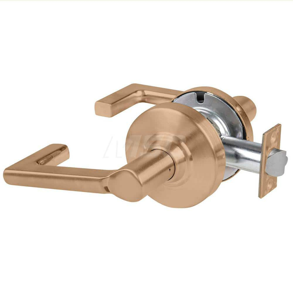 Lever Locksets, Lockset Type: Cylindrical Lock , Key Type: Keyless , Back Set: 2-3/4 (Inch), Cylinder Type: No Keyway , Material: Metal  MPN:ALX10 LON 612