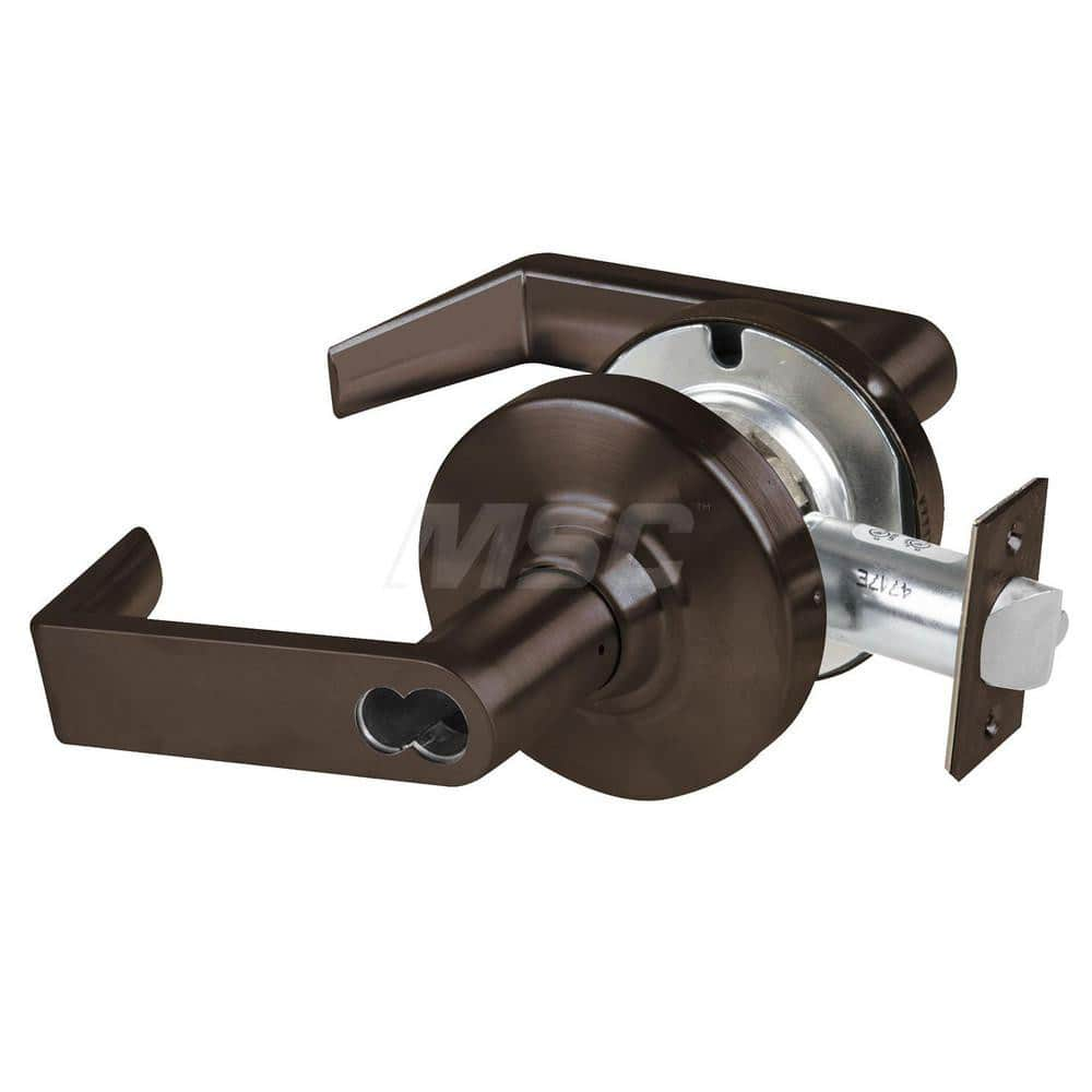 Lever Locksets, Lockset Type: Cylindrical Lock , Key Type: Keyless , Back Set: 2-3/4 (Inch), Cylinder Type: No Keyway , Material: Metal  MPN:ALX50B RHO 613