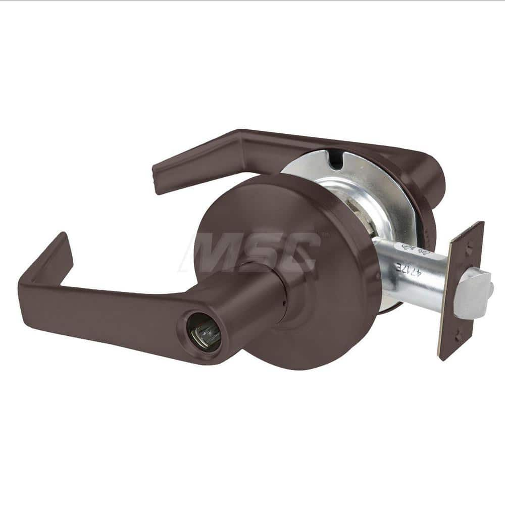 Lever Locksets, Lockset Type: Cylindrical Lock , Key Type: Keyless , Back Set: 2-3/4 (Inch), Cylinder Type: No Keyway , Material: Metal  MPN:ALX50L SAT 613