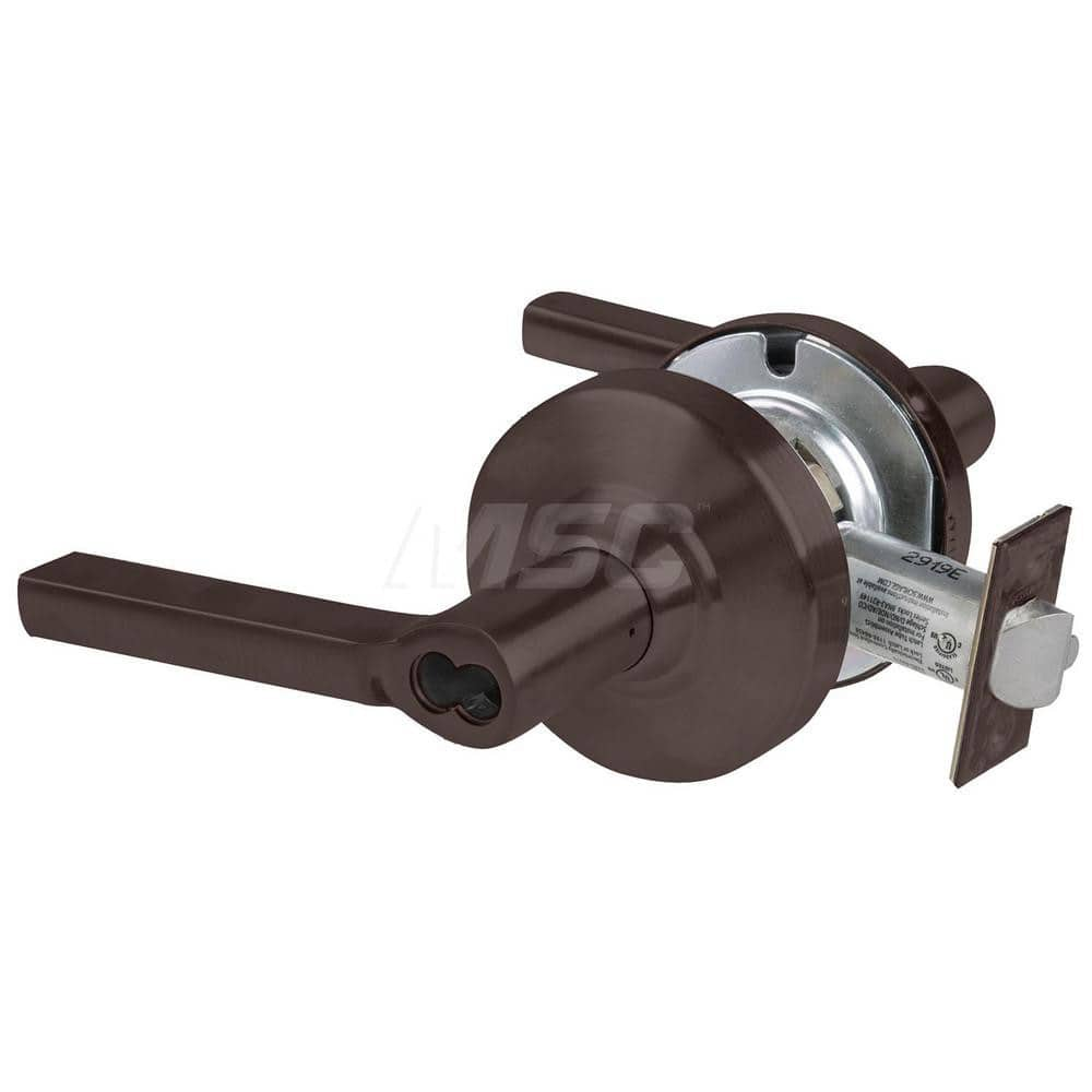 Lever Locksets, Lockset Type: Cylindrical Lock , Key Type: Keyless , Back Set: 2-3/4 (Inch), Cylinder Type: No Keyway , Material: Metal  MPN:ALX53B LAT 613