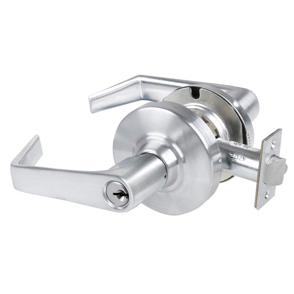 Lever Locksets, Door Thickness: 1 3/8 - 1 3/4, Key Type: Keyed Alike, Back Set: 2-3/4, For Use With: Commerical installation, Finish/Coating: Satin Chrome MPN:ALX70P SAT 626