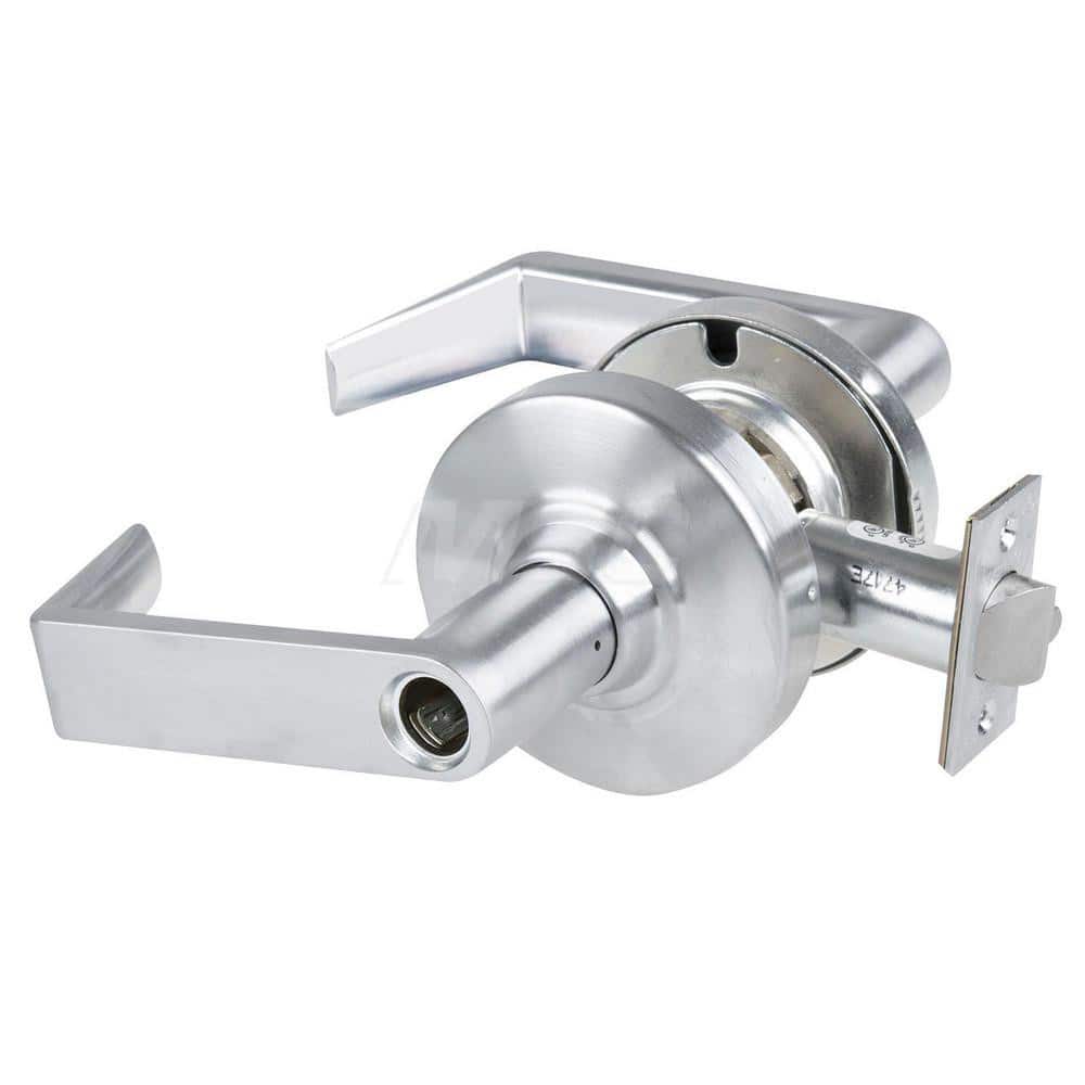 Lever Locksets, Lockset Type: Cylindrical Lock , Key Type: Keyless , Back Set: 2-3/4 (Inch), Cylinder Type: No Keyway , Material: Metal  MPN:ALX80LSARRHO626
