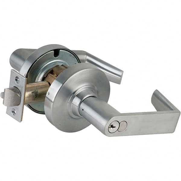 Entrance Lever Lockset for 1-5/8 to 2-1/8