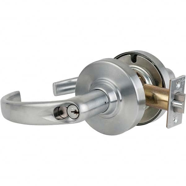 Storeroom Lever Lockset for 1-5/8 to 2-1/8