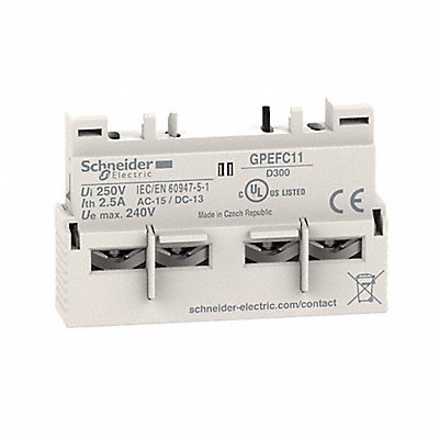 Contactor 240 VAC/60 VDC 2.5 A PK10 MPN:GPEFC11