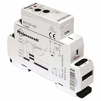 Current Sensing Relay 0.2to2A 24to240VAC MPN:841CS2-UNI