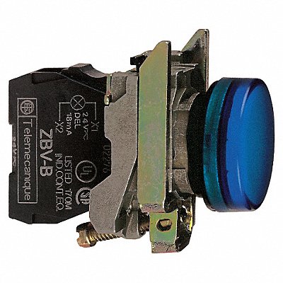 Pilot Light LED 24V Blue MPN:XB4BVB6