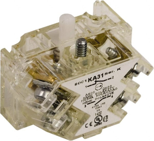 NO/NC, 5 Amp, Electrical Switch Contact Block MPN:9001KA31