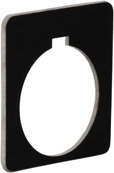 Square, Plastic Legend Plate - Blank MPN:9001KN100BP