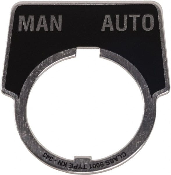 Aluminum Legend Plate - Manual-Auto MPN:9001KN343