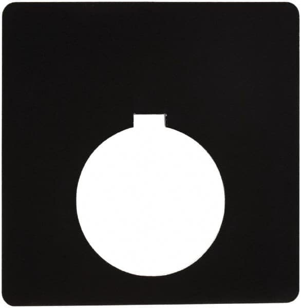 Square, Plastic Legend Plate - Blank MPN:9001KN700BP