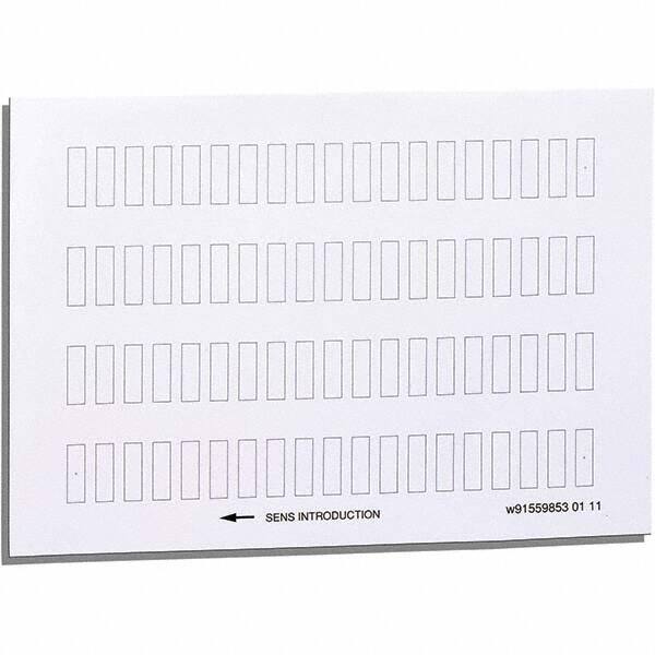 Rectangular, Legend Plate Insert - Blank MPN:ZBY4100