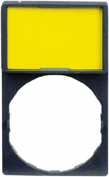 Rectangular, Legend Plate - Blank MPN:ZBY4101