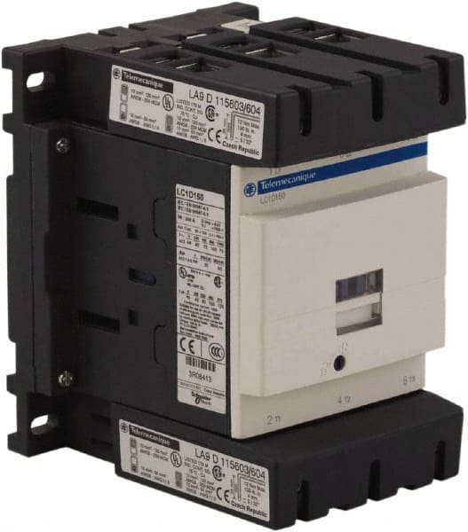 IEC Contactor: 3 Poles, NC & NO MPN:LC1D150B7