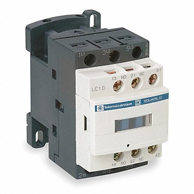 G3478 IEC Magnetic Contactor 208VAC 9A 1NC/1NO MPN:LC1D09LE7