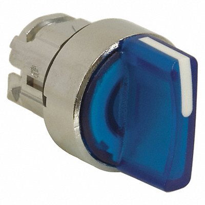 Illum Selector Switch 3 Pos 22mm Blue MPN:ZB4BK1863