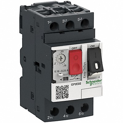 Contactor Easy TeSys 690 V AC 0.25 A MPN:GP2E02