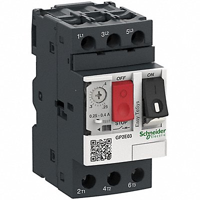 Contactor Easy TeSys 690 V AC 0.4 A MPN:GP2E03