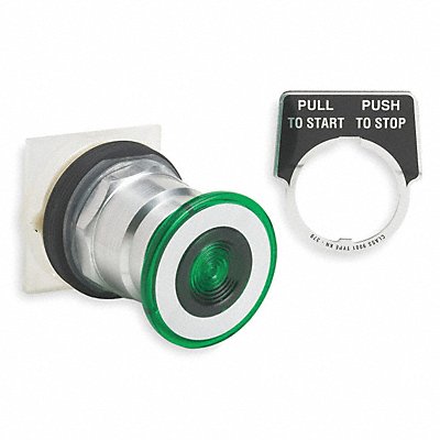 H4522 Non-Illum Push Button Operator Green MPN:9001KR8G