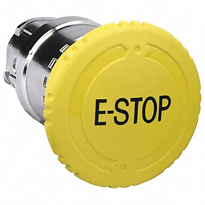 Push Button Yellow 22mm MPN:ZB4BS5540