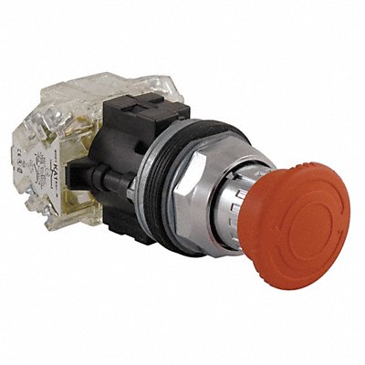 Non-Illuminated Push Button Plastic Red MPN:9001KR16H2