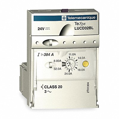 Ovrload Modul 8 to 32A 3P Class 10 24VAC MPN:LUCB32B