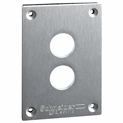 Drilled Front Plate Anodized Aluminum MPN:XAPE302