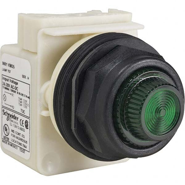 120 V Green Lens LED Indicating Light MPN:9001SKP58LGG31