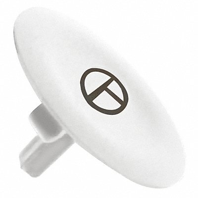 Marked Push Button Cap White 22mm MPN:ZBA145