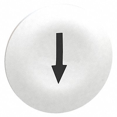 Marked Push Button Cap White 22mm MPN:ZBA7134