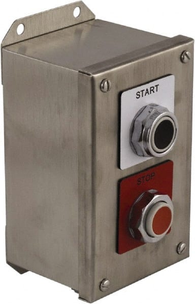 Push-Button Control Station: Momentary, 1NO/2NC, Start & Stop MPN:9001KYSS201