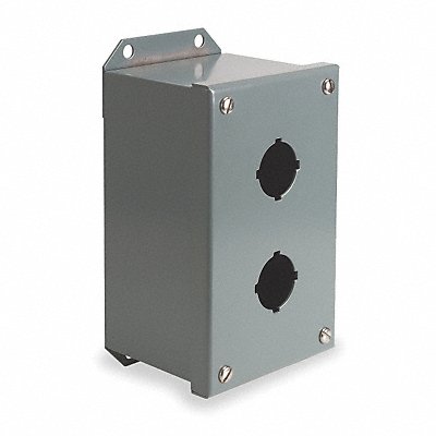 Pushbutton Enclosure 30mm 2 Holes Metal MPN:9001KYAF2