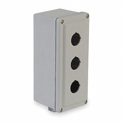 Pushbutton Enclosure 30mm 3 Hole Plastic MPN:9001SKY3