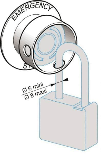 Pushbutton Switch Guard MPN:ZBZ3605