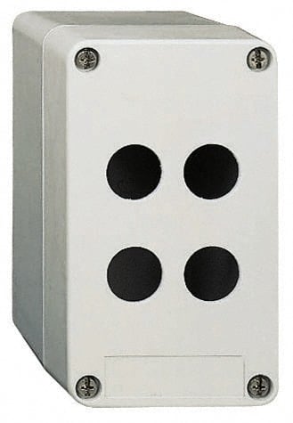 1 Hole, 22mm Hole Diameter, Glass Reinforced Polyester Pushbutton Switch Enclosure MPN:XAPA1110