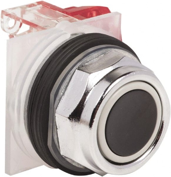 Push-Button Switch: 30 mm Mounting Hole Dia, Momentary (MO) MPN:9001KR1BH6