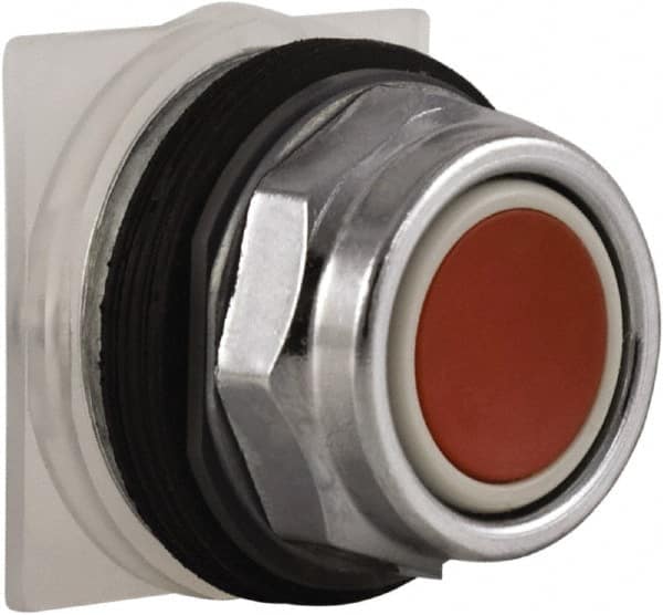 Push-Button Switch: 30 mm Mounting Hole Dia, Momentary (MO) MPN:9001KR1R