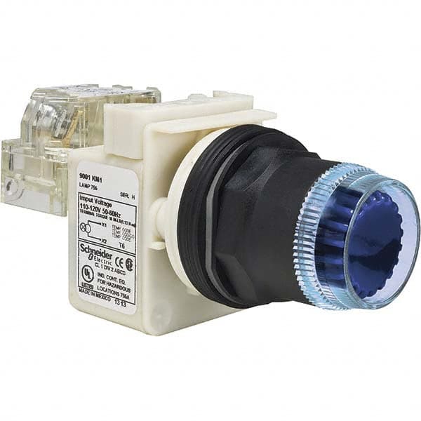 Push-Button Switch: 30 mm Mounting Hole Dia, Momentary (MO) MPN:9001SK1L38