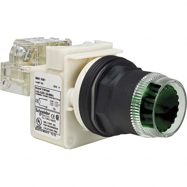 Push-Button Switch: 30 mm Mounting Hole Dia, Momentary (MO) MPN:9001SK1L7GH13