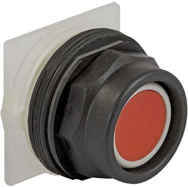 Push-Button Switch: 30 mm Mounting Hole Dia, Momentary (MO) MPN:9001SKR1RH2
