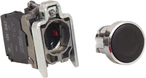 Push-Button Switch: 22 mm Mounting Hole Dia, Momentary (MO) MPN:XB4BA25