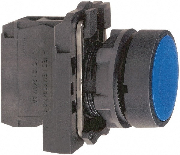 Push-Button Switch: 22 mm Mounting Hole Dia, Momentary (MO) MPN:XB5AA61