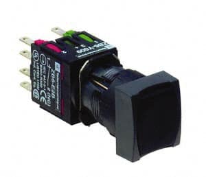 Push-Button Switch: 16 mm Mounting Hole Dia, Momentary (MO) MPN:XB6CA25B