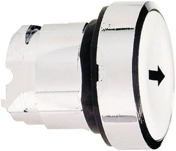 Push-Button Switch: 22 mm Mounting Hole Dia, Momentary (MO) MPN:ZB4BA334