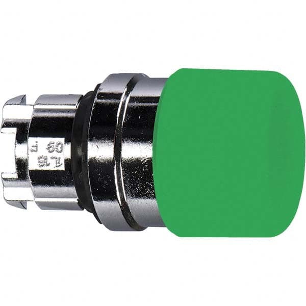 Push-Button Switch: 22 mm Mounting Hole Dia, Momentary (MO) MPN:ZB4BC34